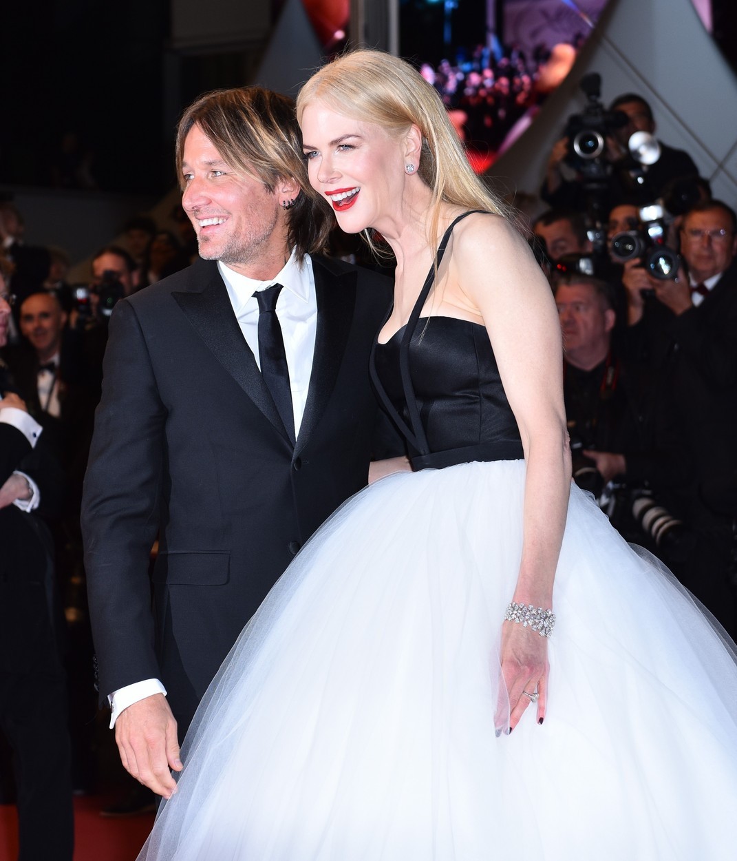 Nicole Kidman v Cannes s manželom Keithom Urbanom